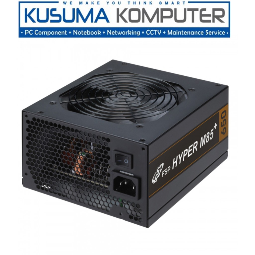 Psu FSP Power Supply Hyper M650W 85+ Bronze Semi Modular