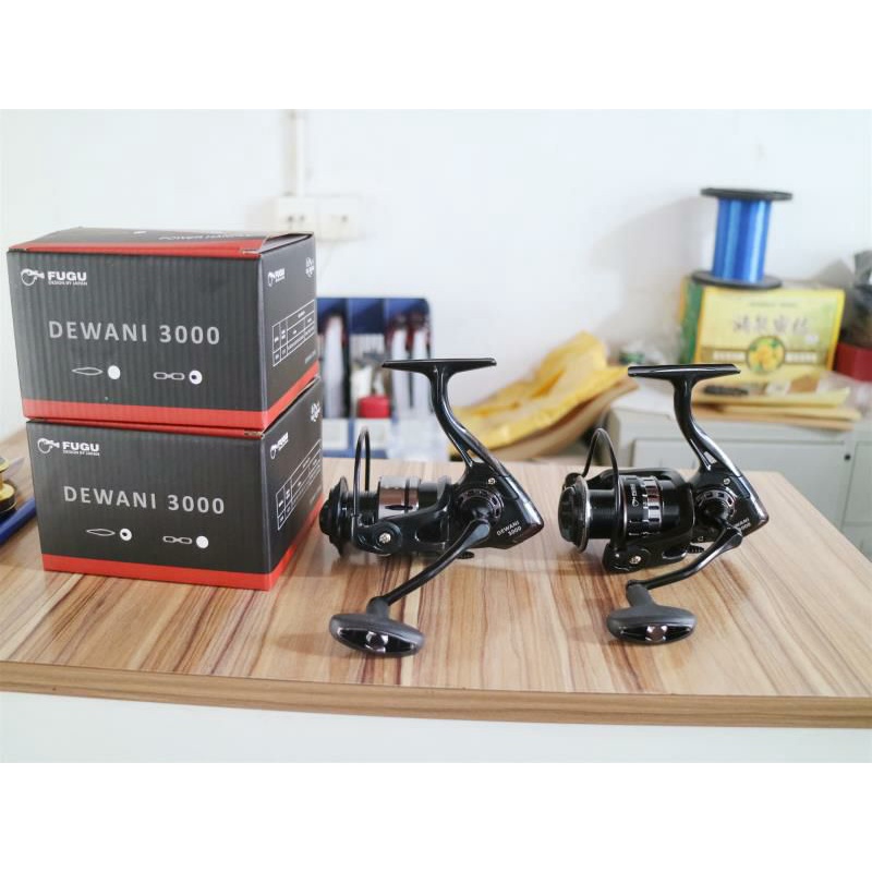 reel pancing power handle fugu dewani murah laris semarang