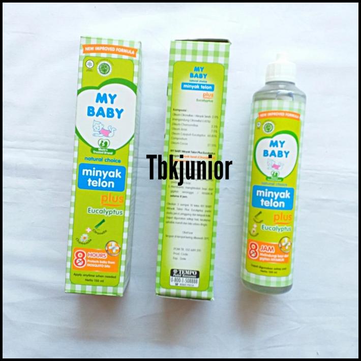 Minyak Telon My Baby Bayi/Balita/Anti Nyamuk145Ml/150Ml Isi 3 Botol