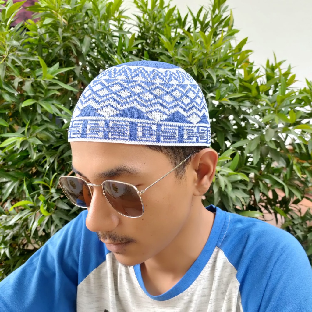 Peci Rajut Motif / Peci Haji / Peci Murah / Peci / Kopiah