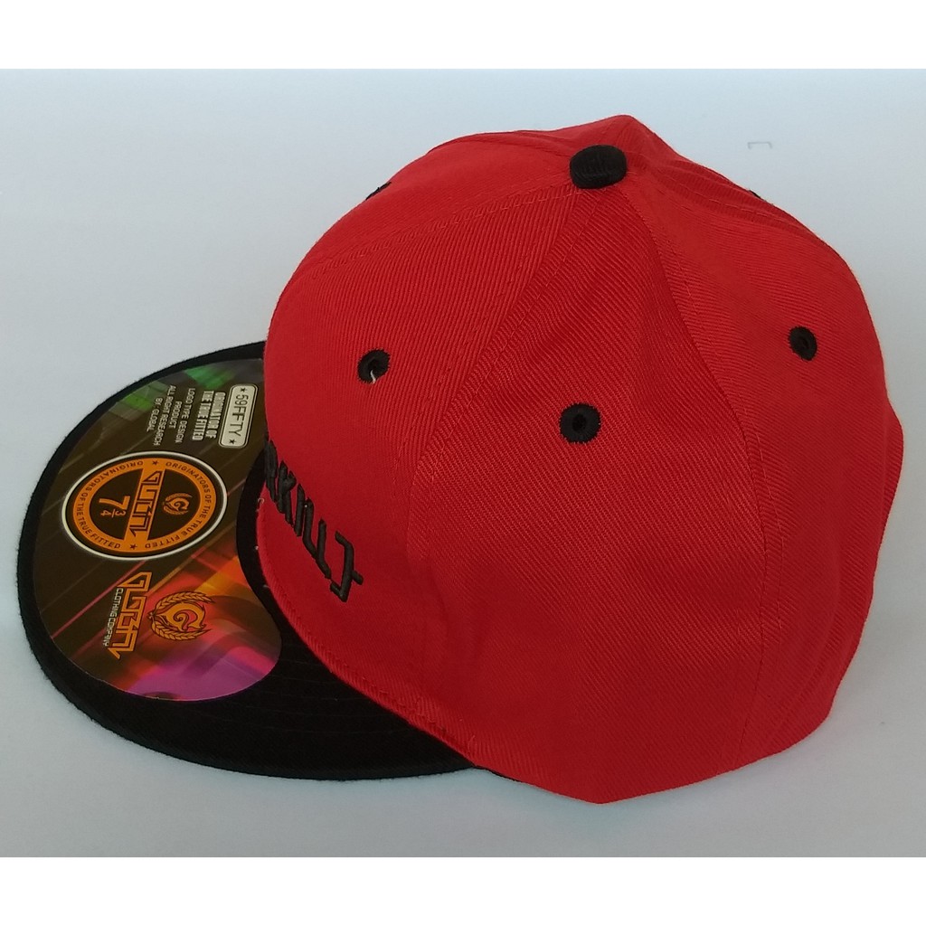 Topi Snapback BG red TRC-08