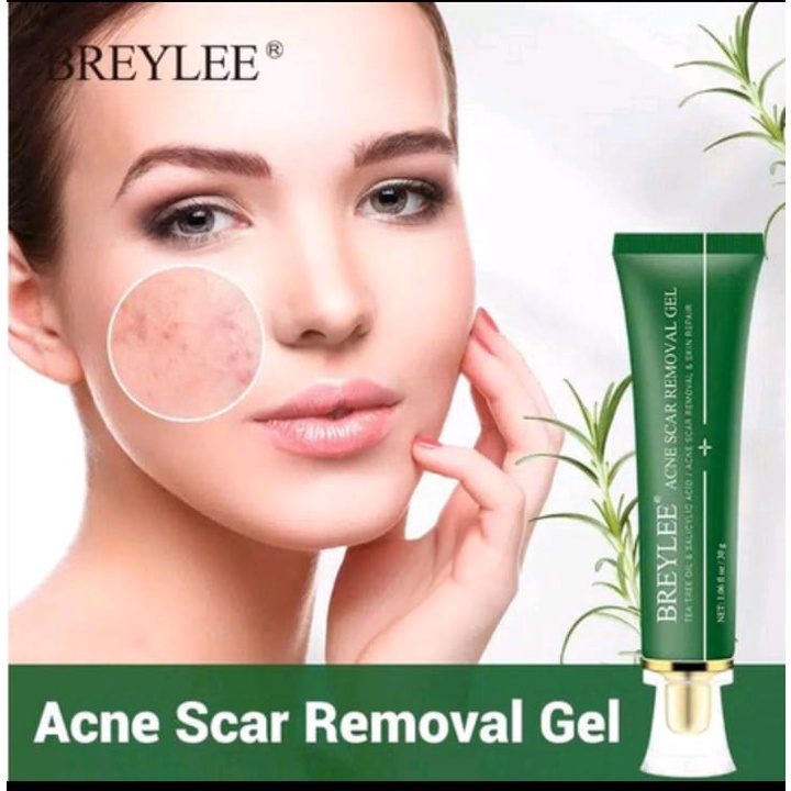 BREYLEE Acne Scar Removal Gel Penghilang Bekas Luka Jerawat