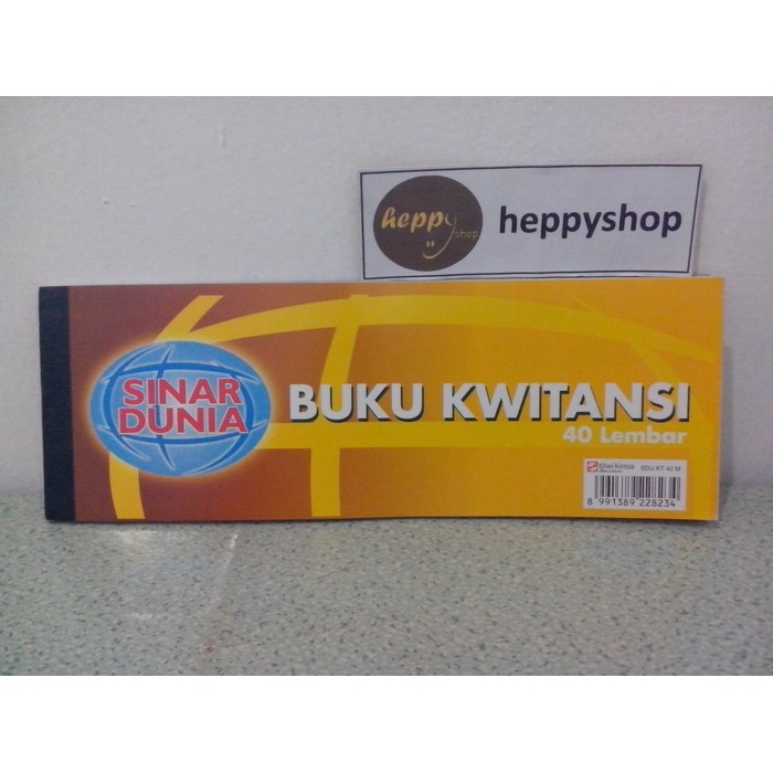 

Unik Buku Kwitansi Kecil 40 lembar Limited