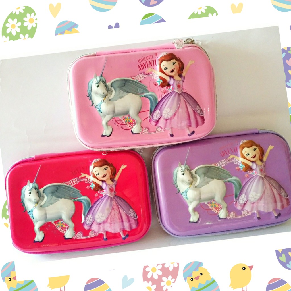 

Kotak Pensil Anak Cowo Cewe Hardcase 3D Karakter Pencil Case Timbul