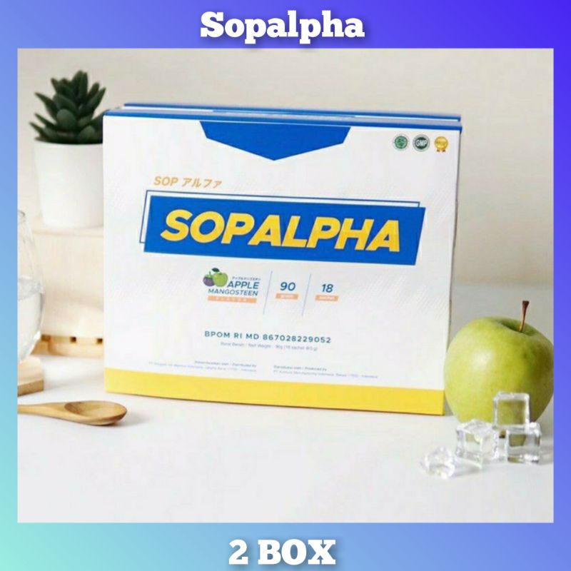 [2BOX] SOPALPHA SOP ALPHA BIOBOSOST MULTIVITAMIN SALMON PEPTIDE