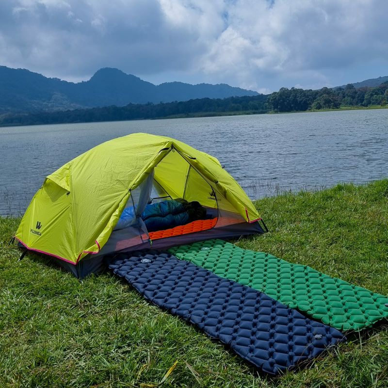 Tenda Camping 2 Orang Double Layer Waterproof Series Sembalun Hiking Tend Kapasitas 2P by Wildshell