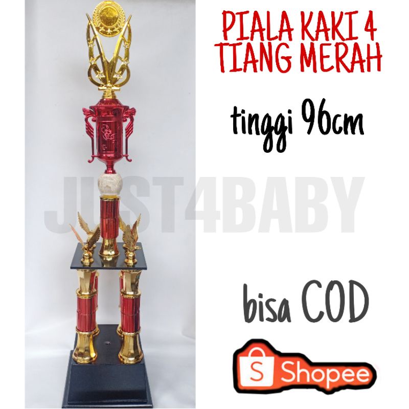 PIALA KAKI 4 MEWAH TINGGI 96 CM