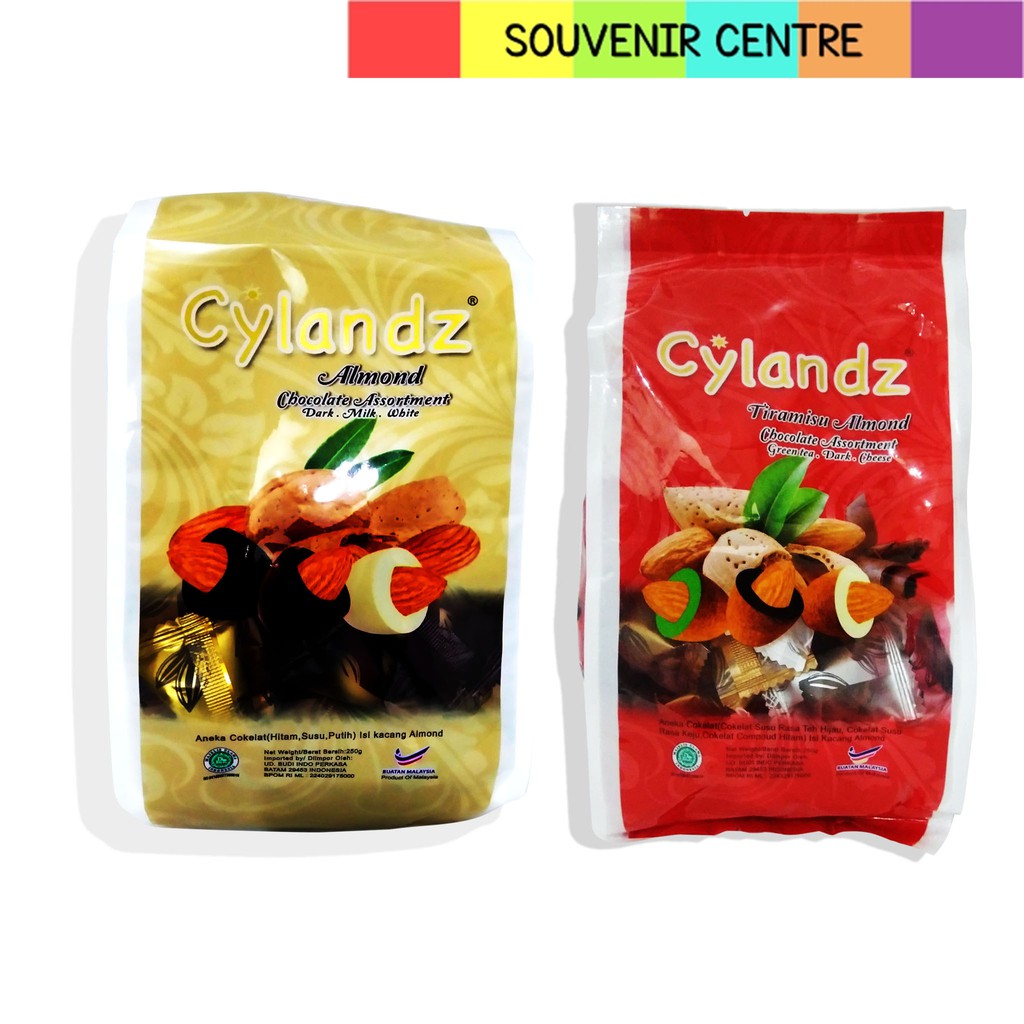 

CYLANDZ ALMOND CHOCOLATE 250GR