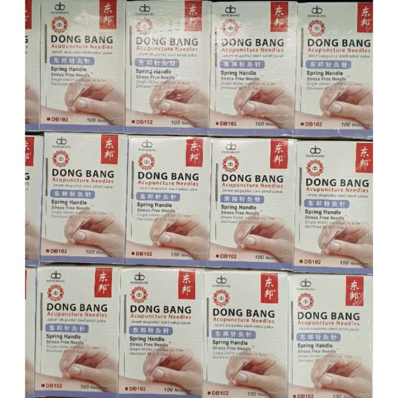 Jarum akupuntur/Dong Bang/Jarum akupuntur 1cun 100nedless/Dongbang 25x25
