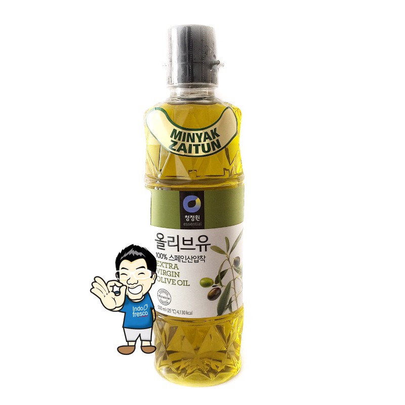 Daesang Chung Jung One Extra Virgin Olive Oil- Minyak Zaitun 500ml