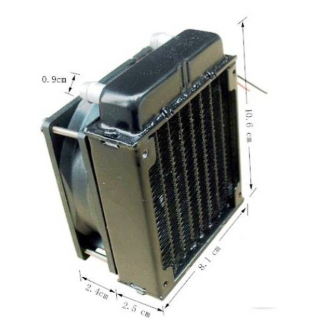 Radiator Watercooling - Heatsink Water Cooling Block Peltier