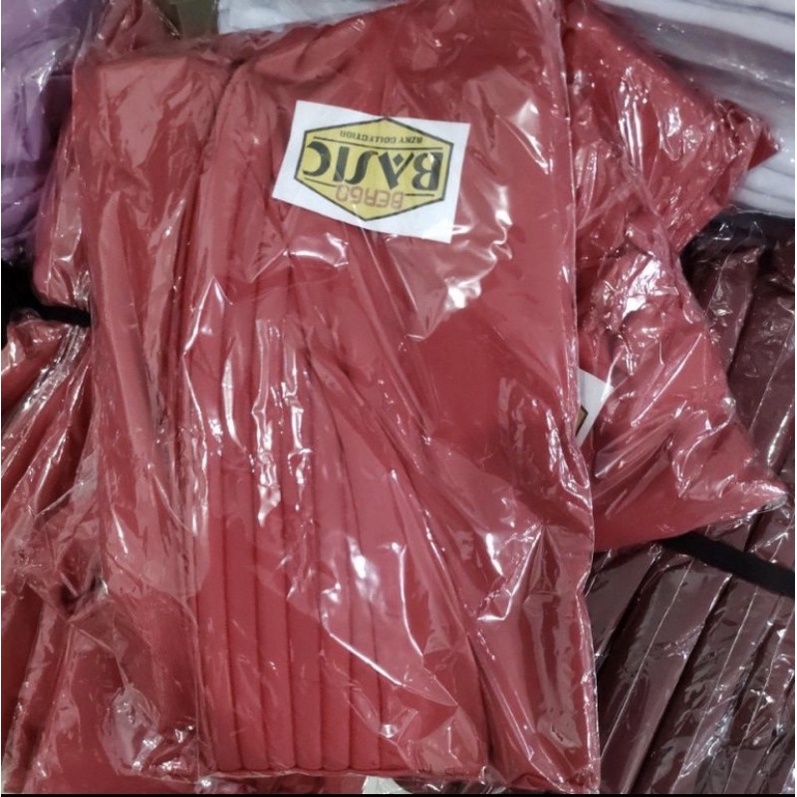 BASIC JILBAB BERGO BASIC HIJAB INSTAN JERSEY JILBAB SPORT MENUTUP DADA BERGO SPORT HIJAB SPORT PANJANG JUMBO-Merah