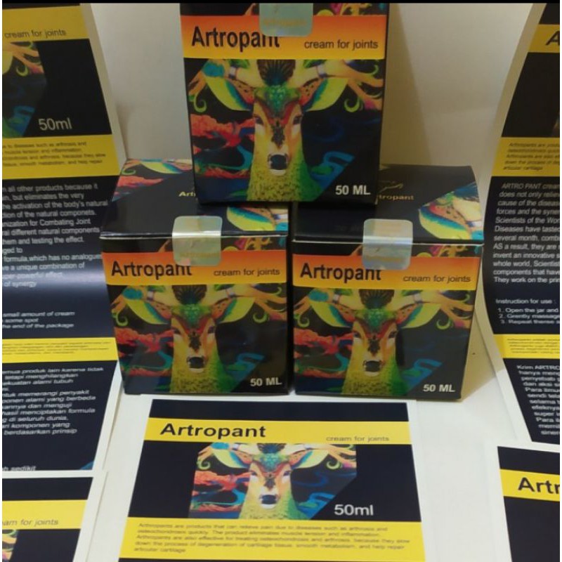 KRIM PENGHILANG RASA SAKIT PERSENDIAN /ARTROPANT CREAM HERBAL ORIGINAL 100% GARANSI UANG KEMBALI