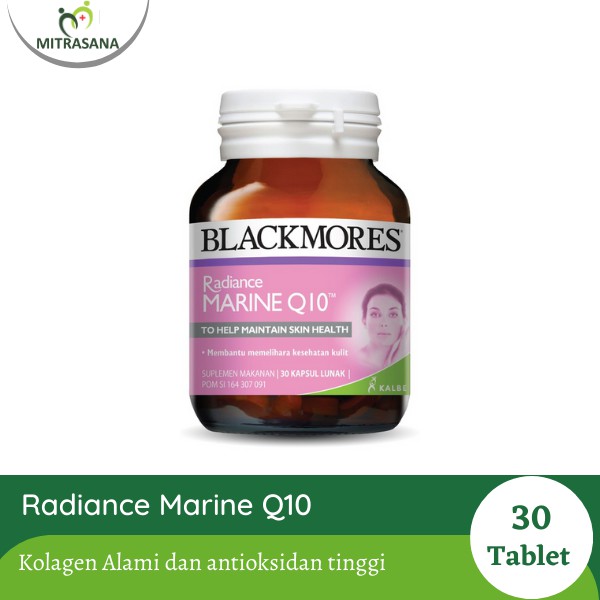 Blackmores Ultimate Radiance Marine Q10 30 Tablet