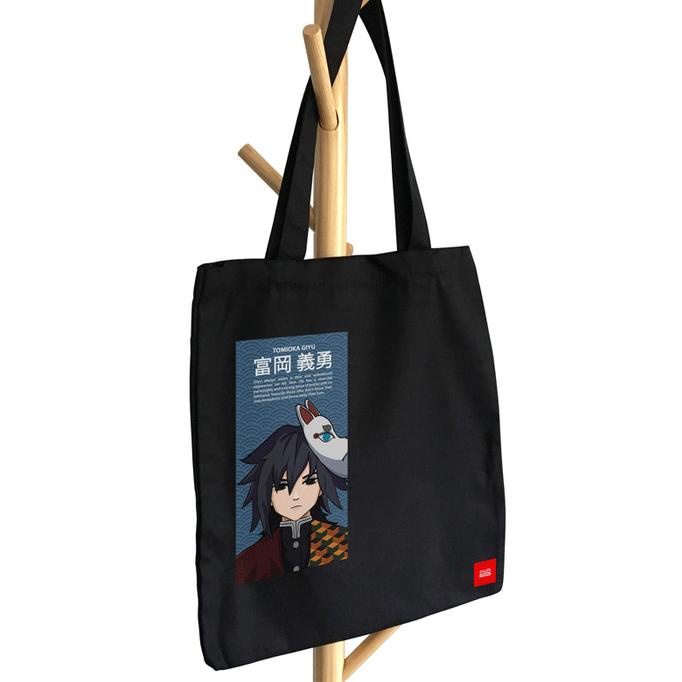 Demon Slayer Tote Bag Kanvas Anime Tomioka Giyu / Nezuko / Zenitsu