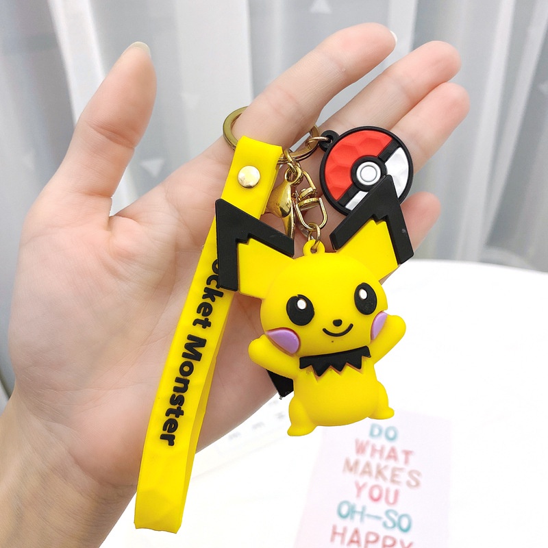 Gantungan Kunci Desain anime Pokemon Untuk Hadiah Ulang Tahun Anak