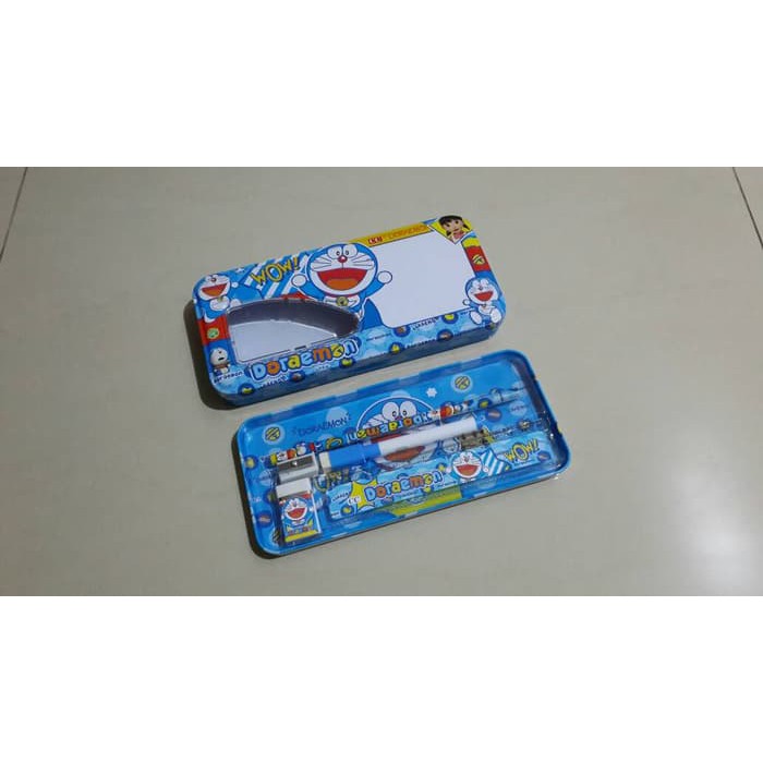 

Kotak Pensil Whiteboard Doraemon