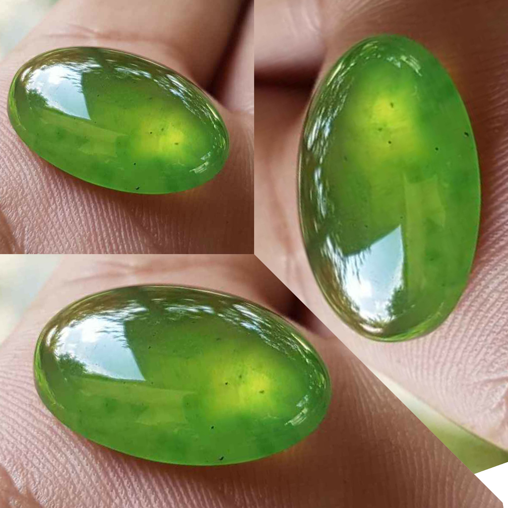 Batu Cincin Idocrase Lumut  Aceh 1174