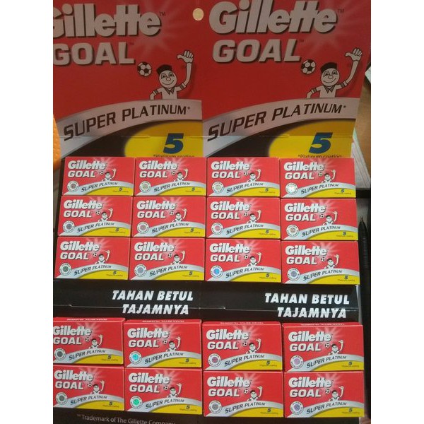 Silet Cukur Goal 100% Asli bukan KW cocok buat pangkas barbershop no astra derbi dorco london bridge