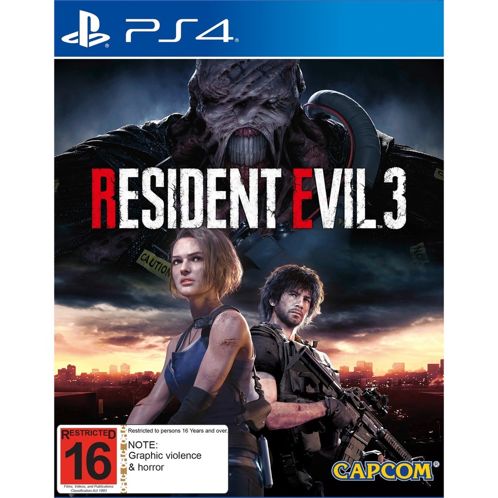 Resident Evil 3 Remake RE 3 Remake PS4 PS5 Game Digital