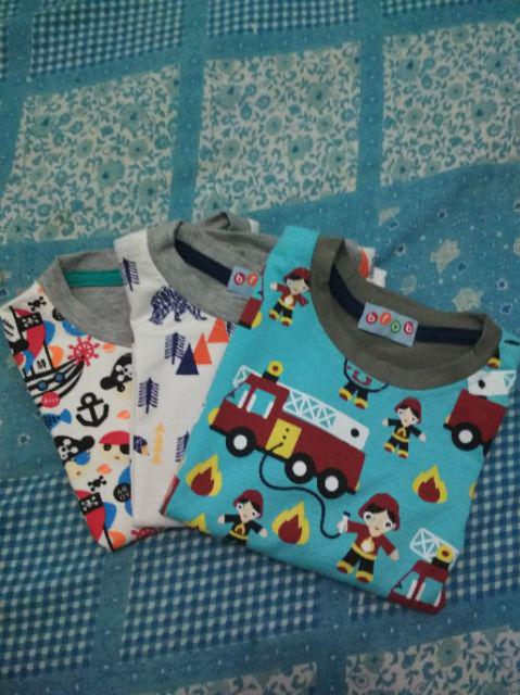 Kemeja Batik Anak Yellow Series By Rayhan Batik