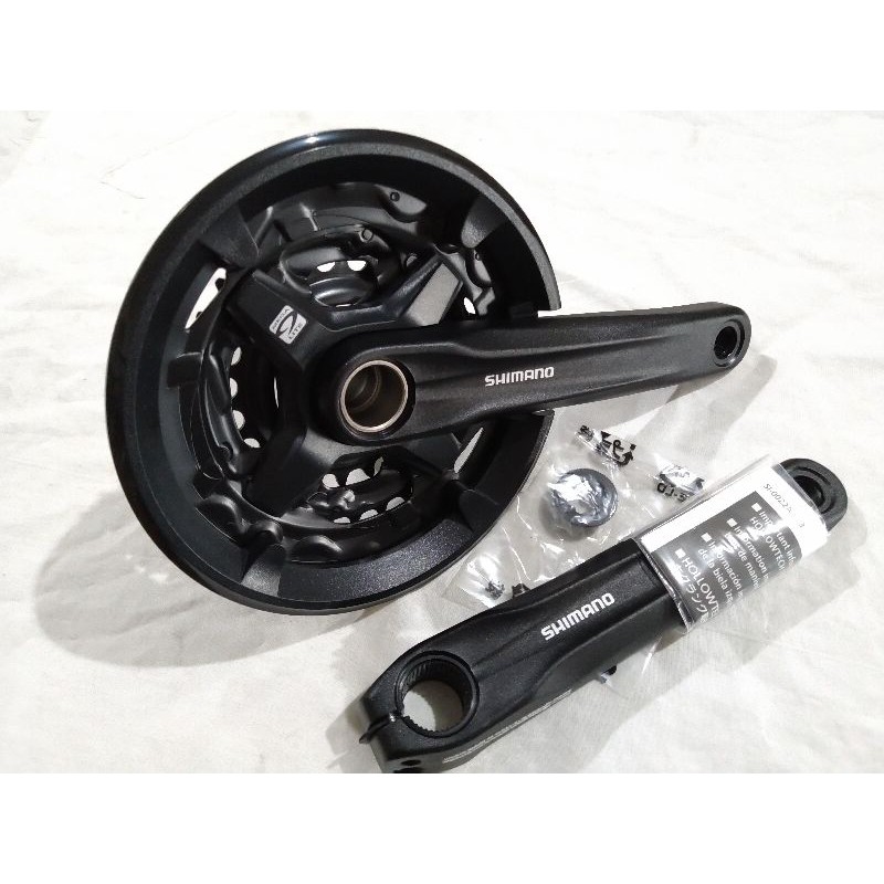 CRANK HOLLOWTECH 2 - CRANK SHIMANO HOLLOTECH 2 - CRANK SHIMANO ALTUS MT201 HOLLOWTECH 2