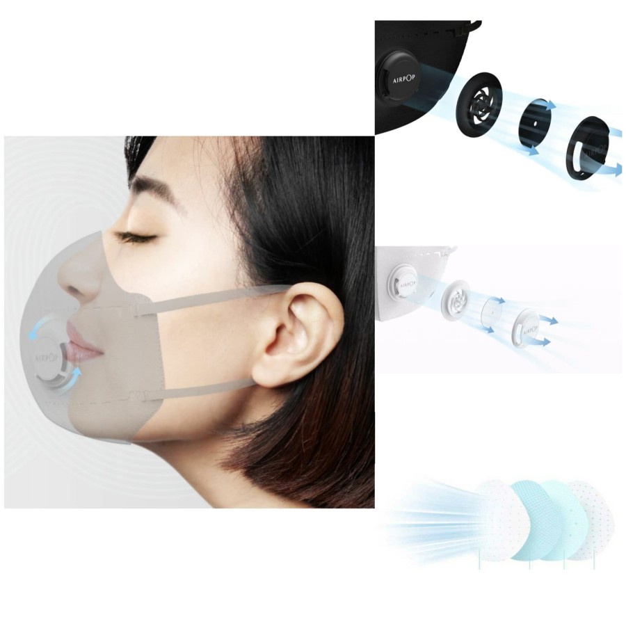 Masker Anti Polusi 4 PCS  Xiaomi AirPOP PM2.5