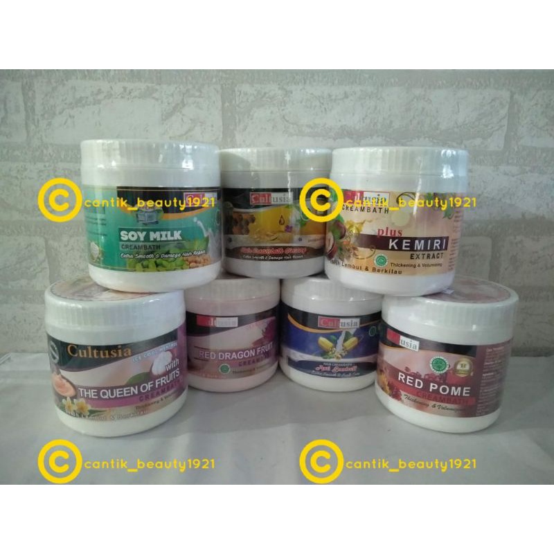CREAMBATH CULTUSIA 500GR