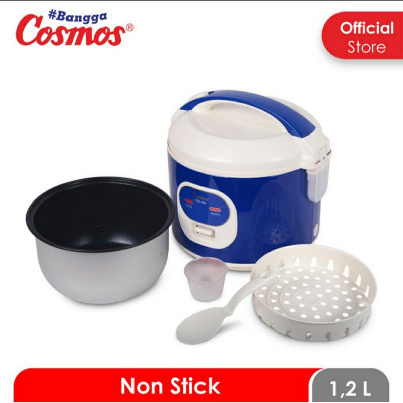 Rice Cooker 1,2 Liter Cosmos CRJ 1803 Magic Com Cosmos 1803 Rice Cooker Kecil Cosmos