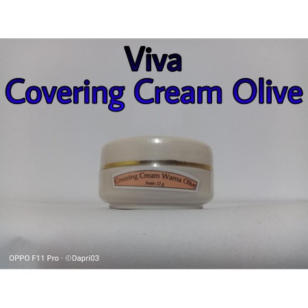 (INEED) VIVA COVERING CREAM 22g ( Brown / Olive / Beige ) - Viva Foundation Covering cream 22g