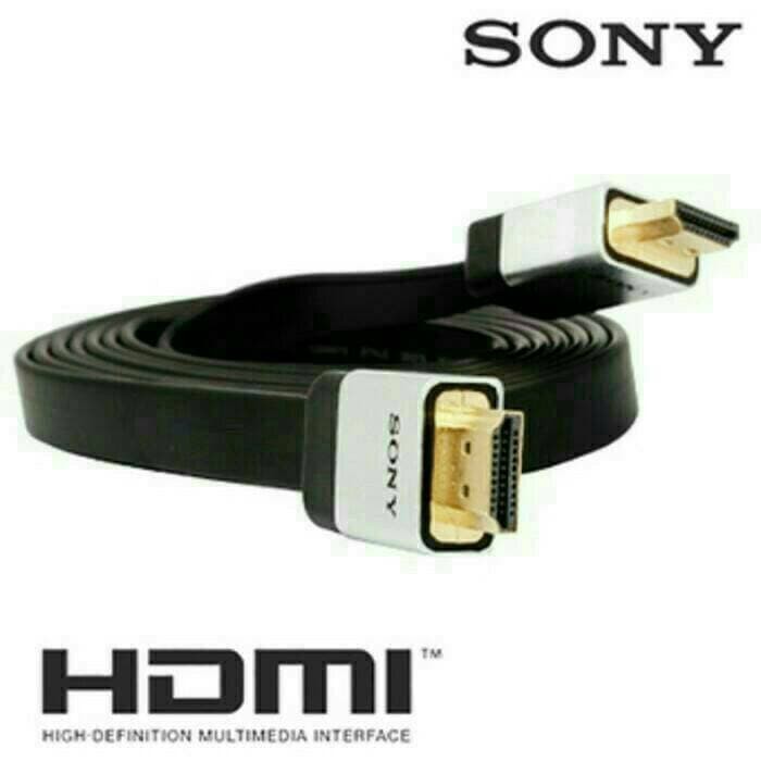 Kabel HDMI sony 2 meter ver 1.4 full HD gold plated HDMI male to male