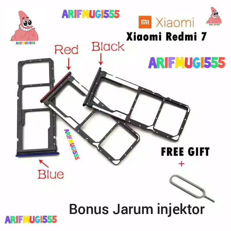 SIMTRAY SIMLOCK SLOT SIM CARD XIAOMI REDMI 7