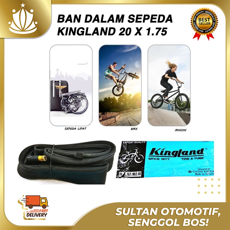 Ban Dalam KINGLAND 20 x 1.75 AV Ban Dalem Sepeda