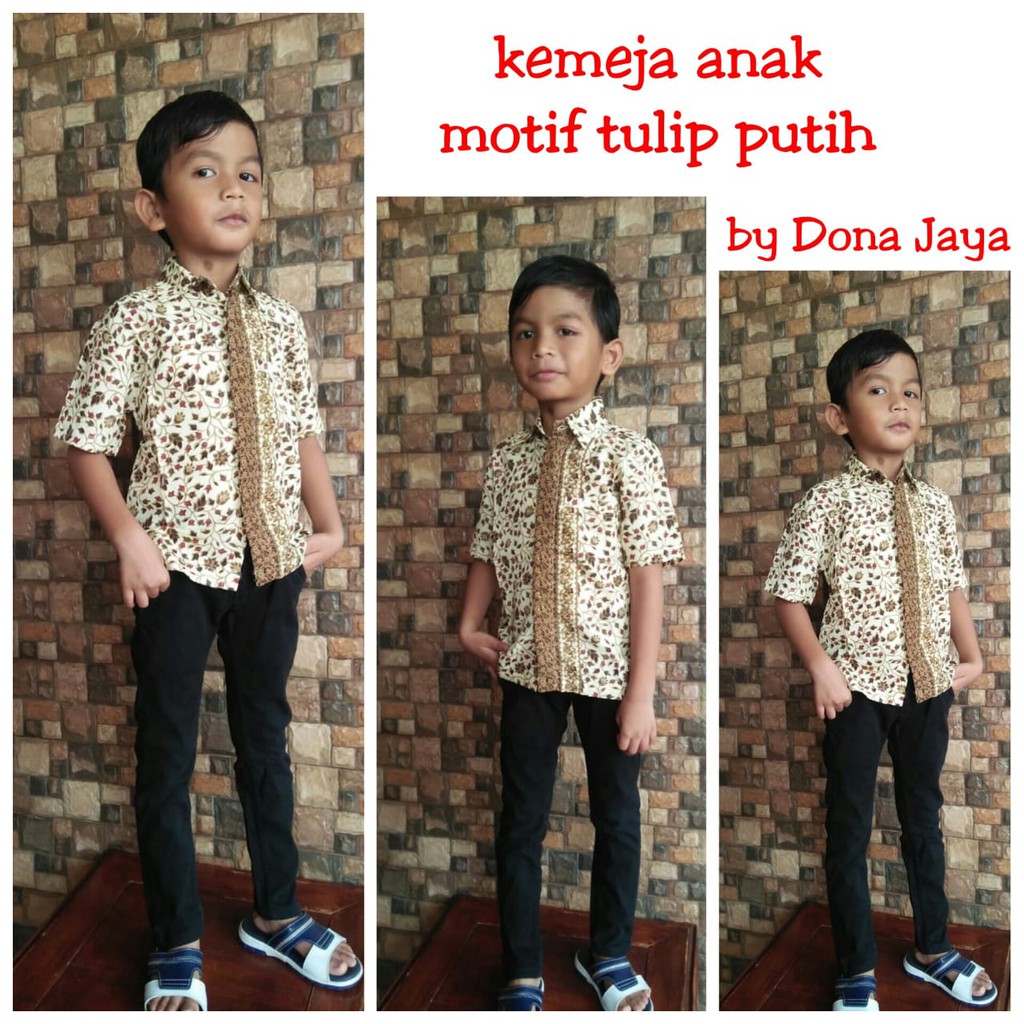 Kemeja Batik Anak Aneka Pilihan Motif