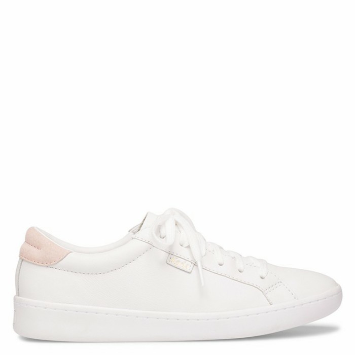 KEDS - SNEAKER WANITA ORIGINAL- ACE LEATHER - White/Pink