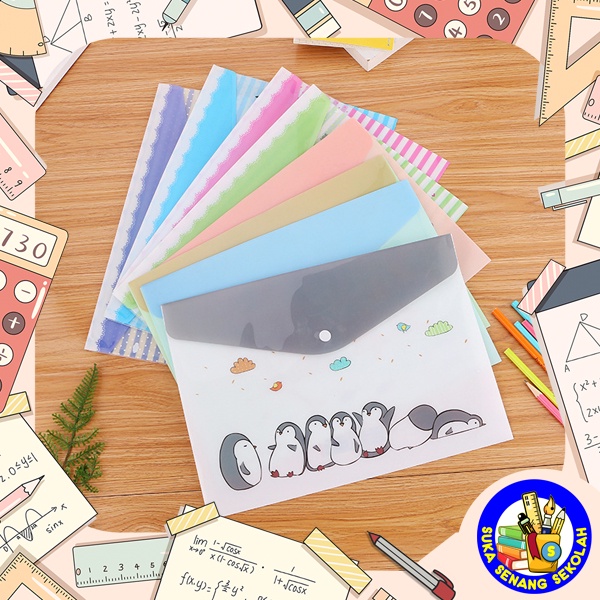 

Map Plastik / Folder A4 Cute Motif