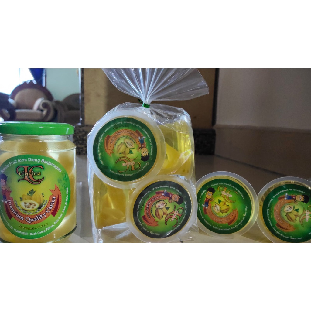 

Manisan Buah Carica LC Premium Quality Kualitas Unggulan Sirup Asli Khas Dieng Wonosobo Banjarnegara