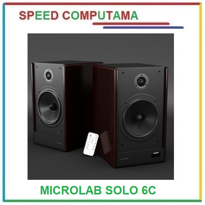 Microlab Solo 6C 100 Watt RMS Hifi Stereo Speaker Komputer PC