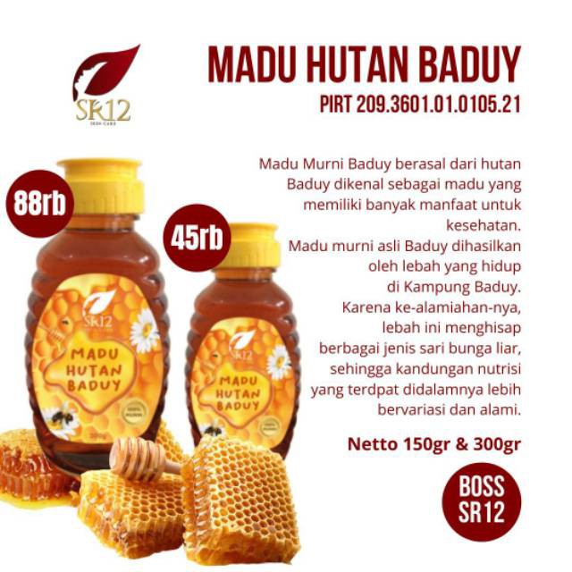 

MADU HUTAN BADUY - Madu Murni - Madu Asli - Madu Hutan Original tanpa campuran Free ongkir