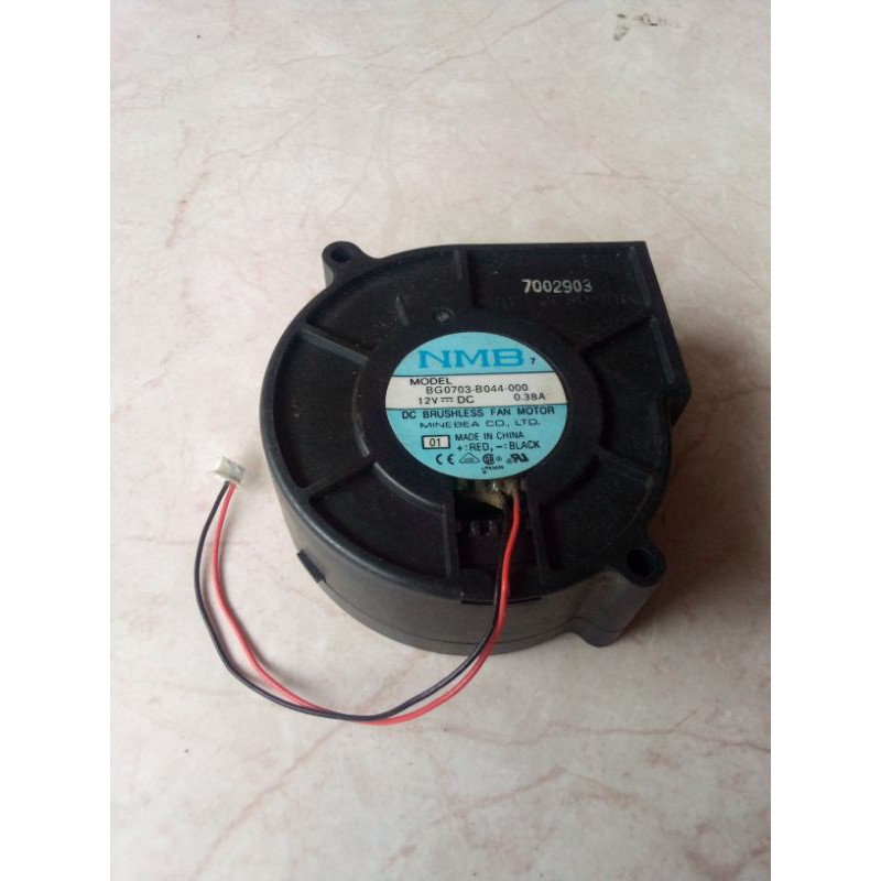 FAN KIPAS PROYEKTOR ORIGINAL NMB BG0703-B044-000 0.38A GARANSI