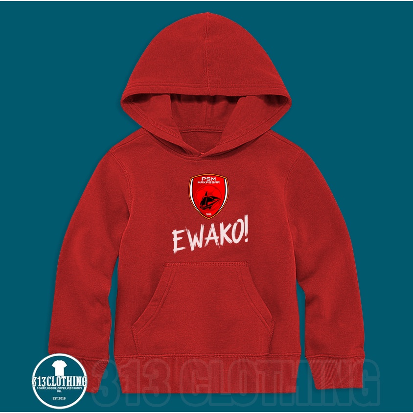 Jaket Hoodie Anak PSM Makasar Jaket Anak Ewako PSM Makassar