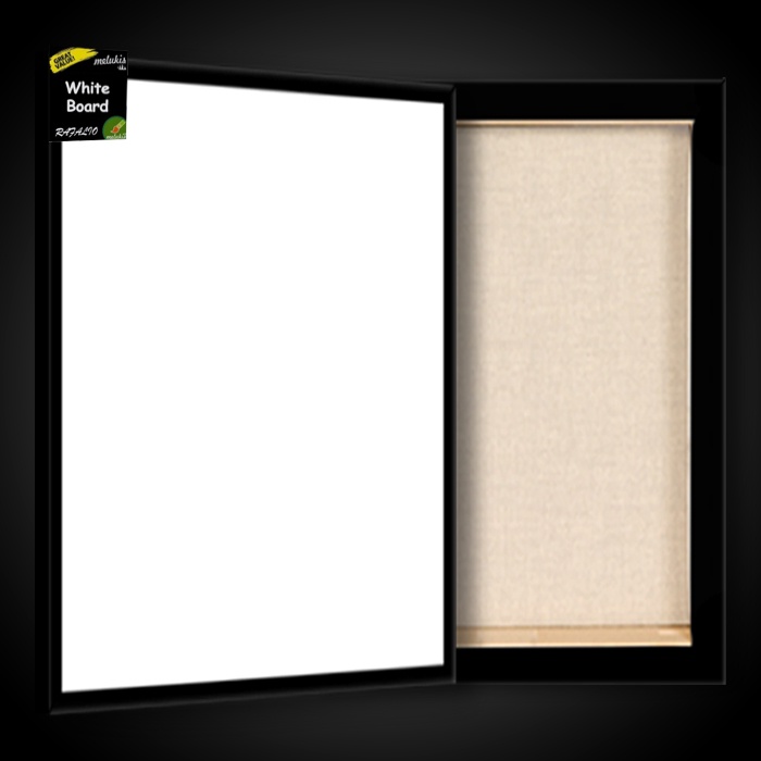 

White Board Melamin Papan Tulis Putih By Ravalio 30x100 cm