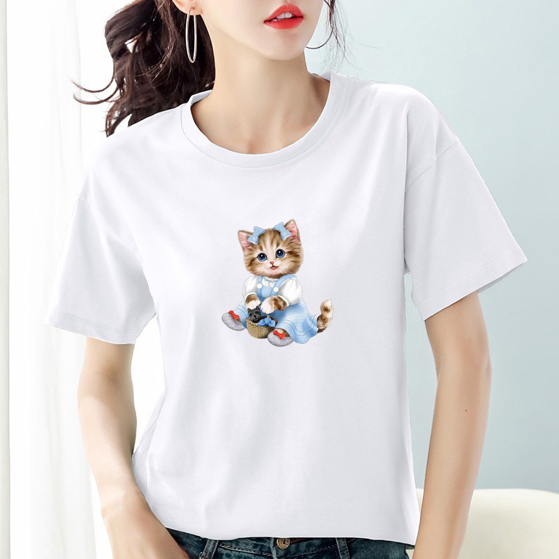 Kaos wanita cotton combed 30s / Baju wanita cotton combed  / Kaos polos wanita lengan pendek Bee105