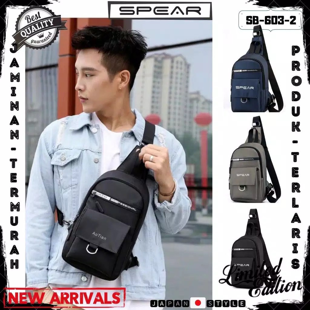TAS SELEMPANG ANTI AIR SPEAR ORIGINAL TERMURAH