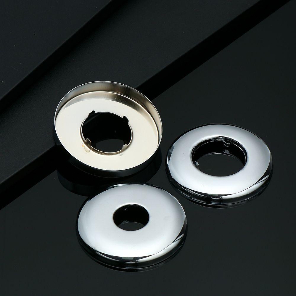 Kran Nanas Penutup Hias Tembok Bermanfaat Flange Chrome Faucet Aksesoris