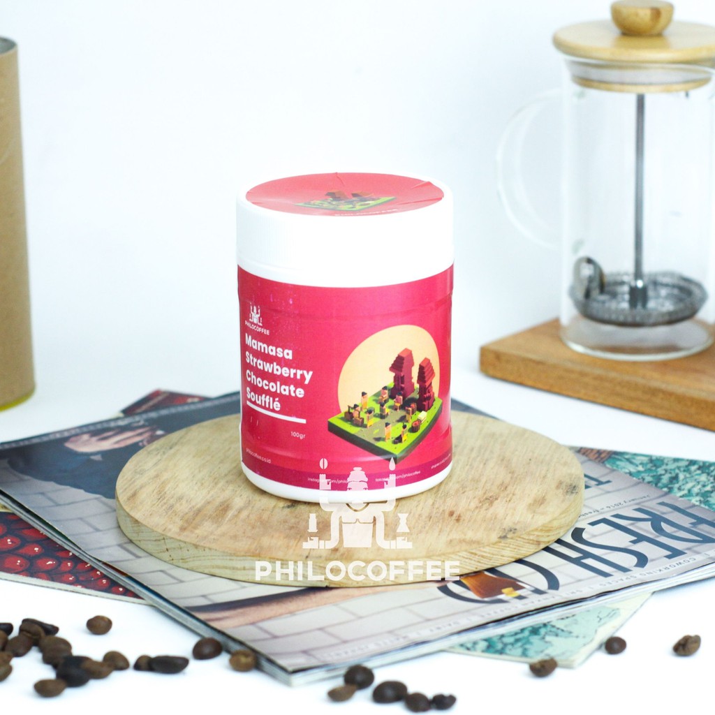 

Kopi Mamasa Strawberry Chocolate Soufflé 100gr | Mamasa Banea Natural