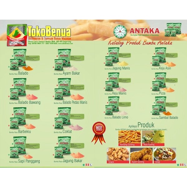 

Antaka bumbu tabur varian| seasoning powder 100gr
