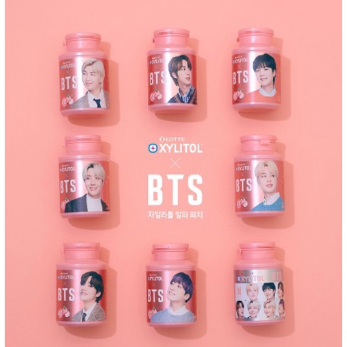 Jual XYLITOL X BTS [XYLITOL BIG ALPHA PEACH] Shopee Indonesia