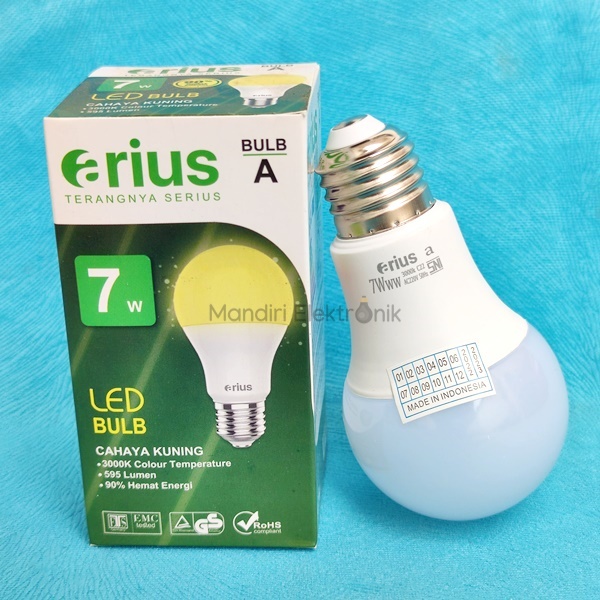 Lampu Bohlam LED 3W 5W 7W 9W Kuning Warm White Garansi - Lampu LED Warm White Kuning Bergaransi 3 5 7 9 Watt