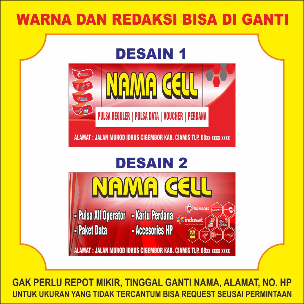 SPANDUK KONTER BENNER SERVICE FOTOCOPY